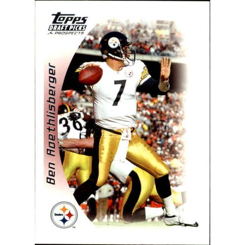 2005 Topps Draft Picks and Prospects Ben Roethlisberger #60