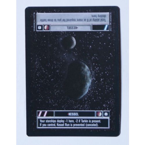 Star Wars CCG: Premier Limited # Kessel (A) 1995 dark decipher