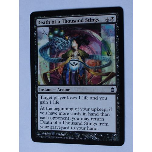 Magic the Gathering MTG CCG: Saviors of Kamigawa # 64 Death of a Thousand Stings