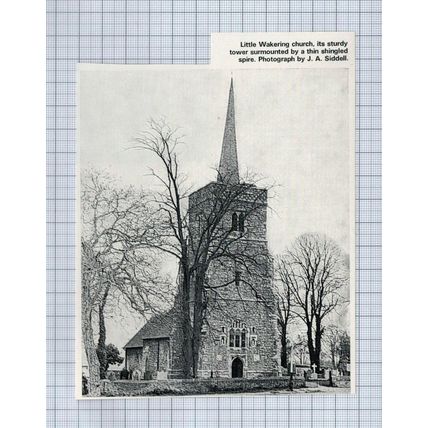 (4987) Little Wakering Church Essex - 1972 Clip
