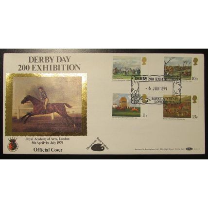 BENHAM - B.O.C.S. DERBY DAY 200 EXHIBITION LARGE SILK COVER 1979