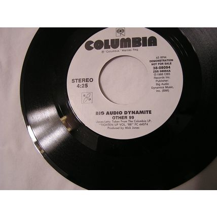 Big Audio Dynamite Promo 45-OTHER 99 STEREO