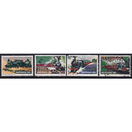Australia 1979 SG 715-60 Used - Railways/Locomotives (C-558)