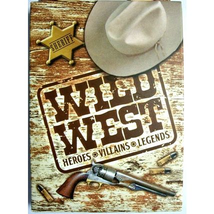 Wild West Heroes Villains and Legends Playing Cards
