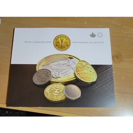 2020 Annual Collection Book (Masters Club version) Royal Canadian Mint
