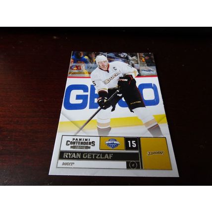 2011-12 Panini Contenders Hockey Card # 097 Ryan Getzlaf Ex-Mt (6) Anaheim Ducks