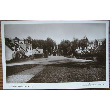 vintage postcard Kenmore from the West