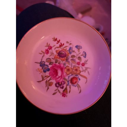Royal Worcester Happy Holidays Trinket Dish