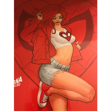 Marvel Venom Vs Carnage Virgin Mary Jane Cover Variant #2