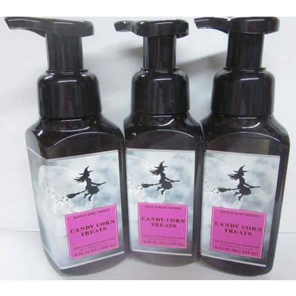 3 soaps Bath & Body Works Gentle Foaming Hand Soap Halloween Candy Corn Treats