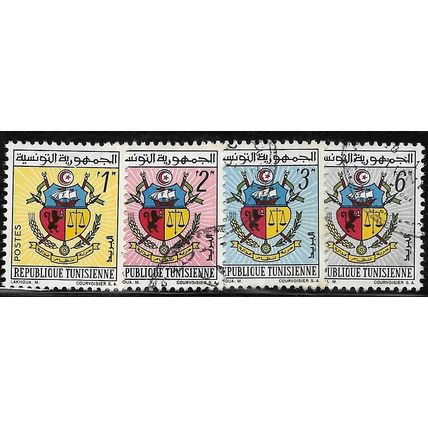 1962 Michel 588/591 - fine used (o)