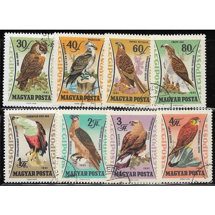 1962 Michel 1881/1888 - fine used (o) - BIRD