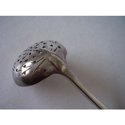 Vintage W H & S Sugar Sifter Spoon William Hutton & Sons Victorian A1 Sheffield