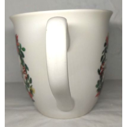 Holiday Blessed Poinsettia Berries Christmas 20.29 Fl Oz Ceramic Mug