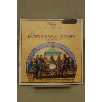 Disney’s The Emperor’s New Clothes Story & Song 1987 Children’s Book & Cassette