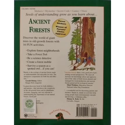 NEW ANCIENT FORESTS DISCOVERING NATURE CHILDRENS STICKER BOOK