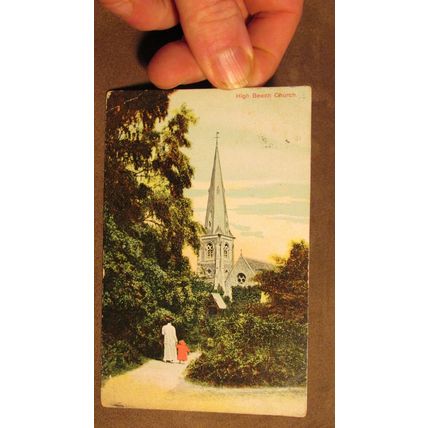 1907 fr Postcard - High Beech church, Epping Forest - Essex