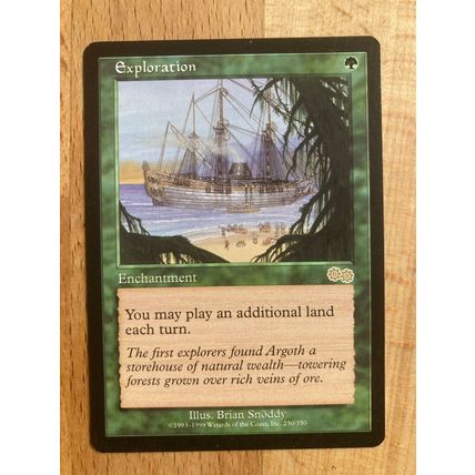 Magic the Gathering MTG CCG: Urza's Saga # 250 Exploration (A) 1998 WotC