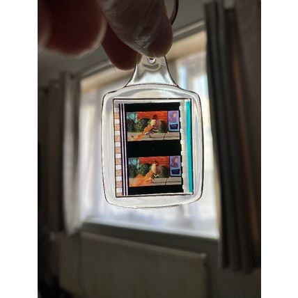 Chicken Little cartoon Movie Film Cell keyring keychain memorabilia collectible