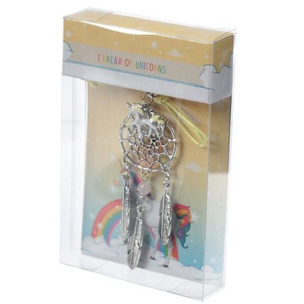 Enchanted Rainbows Unicorn Metal Dreamcatcher Keepsake Gift Boxed 4 Designs