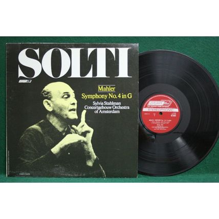 Georg Solti/Stahlman - Mahler: Symphony No. 4 - CS 6781 - NM
