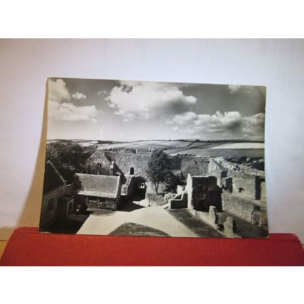 GATEHOUSE, CARISBROOKE CASTLE, ISLE OF WIGHT.used vintage postcard RP 1959 pm =