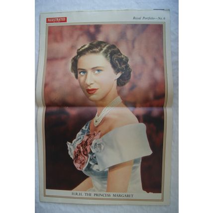 1953 Illustrated, 11th May, Royal portfolio No. 6 Princess Margaret, racehorses