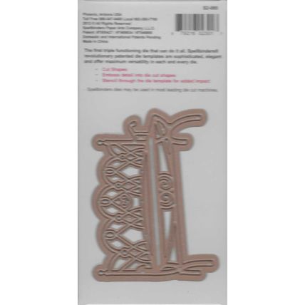 Spellbinders. Garden Bench Die. Die Cutting Cardmaking Scrapbooking Crafts