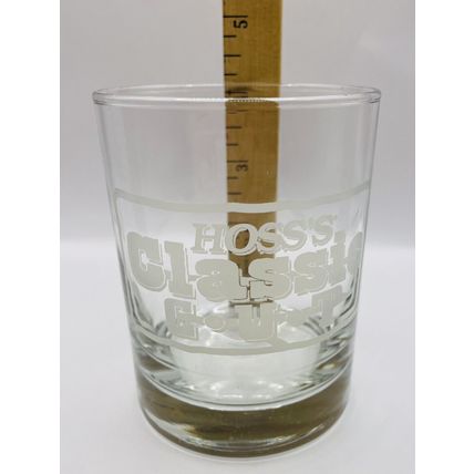 Hoss’s Steak House-CLASSIC CUT-Double Old Fashioned/Rocks Glass-NEW-FAST SHIP