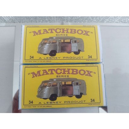 Matchbox - No34 Formula 1 Racing car Replica Reproduction Box