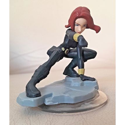 BLACK WIDOW FIGURE : DISNEY INFINITY : MARVEL COMICS : 3"