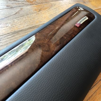 Volvo C70 S70 V70 R XC70 Black Glove Box Door W/ Wood Trim OEM Artformed