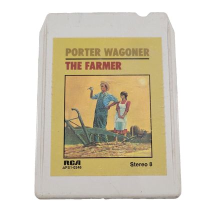 Porter Wagoner: The Farmer 8 track tape