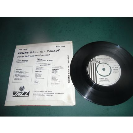 KENNY BALL AND HIS JAZZMEN 7" EXTENDED PLAY - KENNY BALL HIT PARADE
