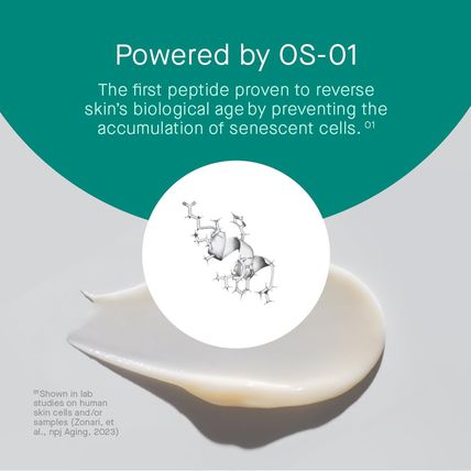 BODY OS-01 Peptide Skin Longevity Daily Moisturizer- Improves Skin Texture & Bar