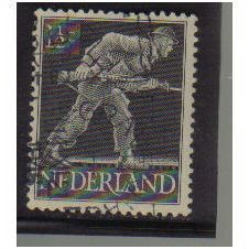 NETHERLANDS 1944 INFANTRYMAN 1 1/2C F/U SG595