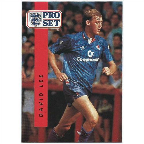 1990/1991 Pro Set Footbal - #32 - David Lee