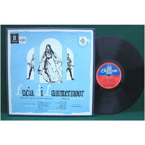 Serafin/Callas - Donizetti: Lucia di Lammermoor - 2LP - QCX 10030/31 - NM
