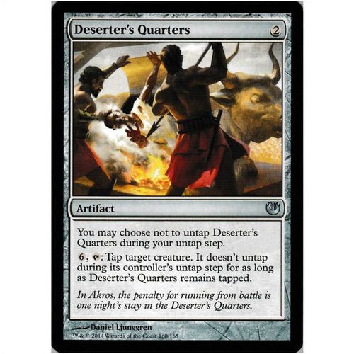Magic the Gathering - Journey Into Nyx - #160/165 - Deserter's Quarters