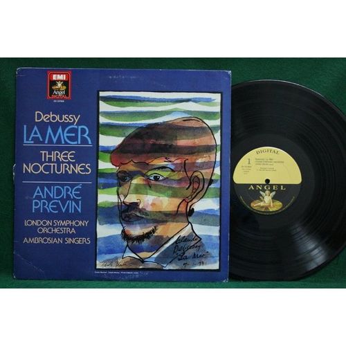 Previn/Ambrosian Singers - Debussy: La Mer/3 Nocturnes - DS 537929 - EX
