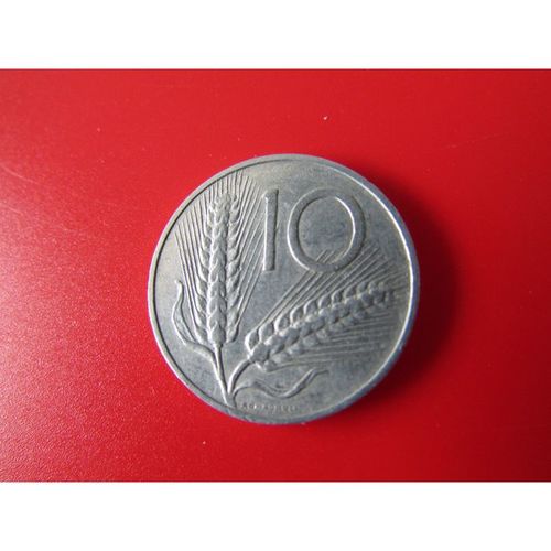 1955 ITALY TEN LIRE FREE POST. O