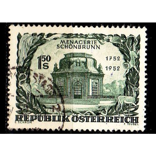 ÖSTERREICH AUSTRIA [1952] MiNr 0973 ( O/used ) [La] Architektur