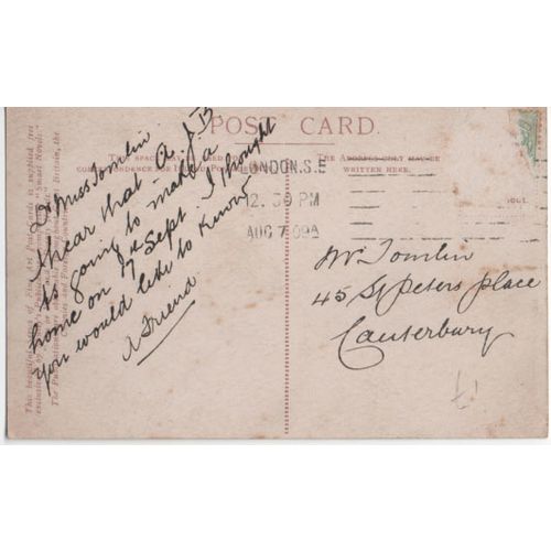 Shorey's Publications Postcard Stanley Place Chester