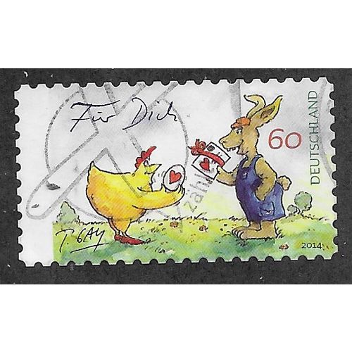GER 2014 €0.60 (S/A) 'FOR YOU' FINE USED (EBID60-381)