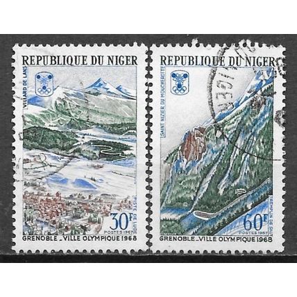 Niger N° 193 195 YVERT OBLITERE ( USED )