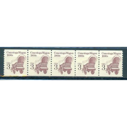 2252 3c Conestoga Wagon Fine MNH Dry Gum PNC 1/5 V0569