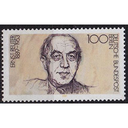 GERMANY BERLIN [1989] MiNr 0846 ( **/mnh ) Persönlichkeiten
