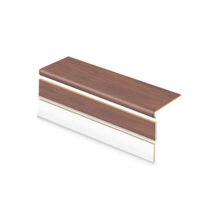 Cap A Tread Cherry Lane Oak w/ Reversible Riser Kit 2 PCK