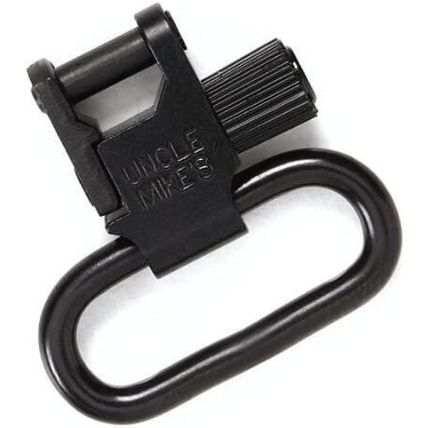 Uncle Mikes 1" Quick Detach Super Sling Swivel Pair Blue