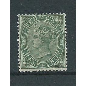 bermuda stamps sg21a sg 21a gum a bit aged 1893 hm